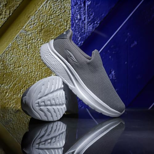 Image of ASIAN Wonderwalk-03 Men's Walking Shoes | Breathable Knit Mesh Upper, Lightweight Sole & Easy Slip-On Comfort