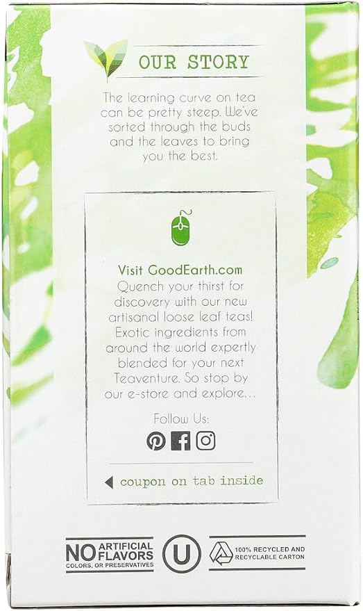Té verde con sabor a matcha 18 saquitos miniatura 3