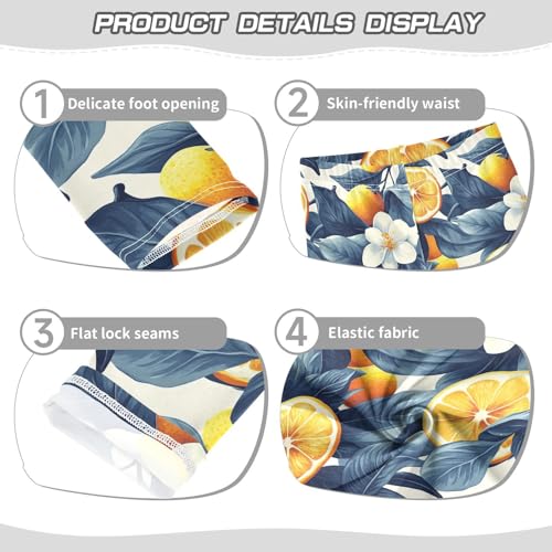 Wood Lemons Kids Baby Girls Leggings Stretchy High Waisted Activewear Sports3