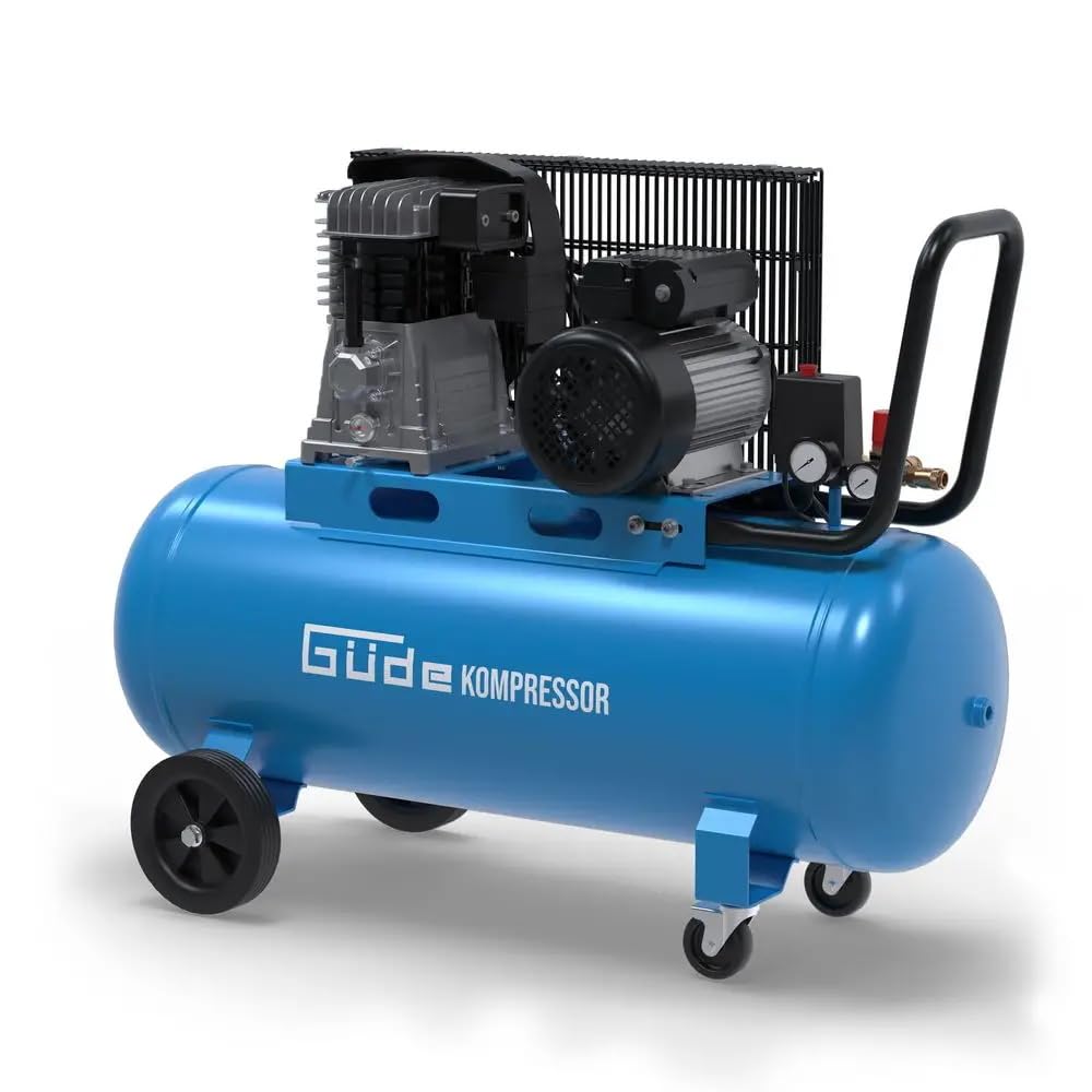 Güde Compresor de aire comprimido 420/10/100/230 V, 10 bar, 100 l, caldera