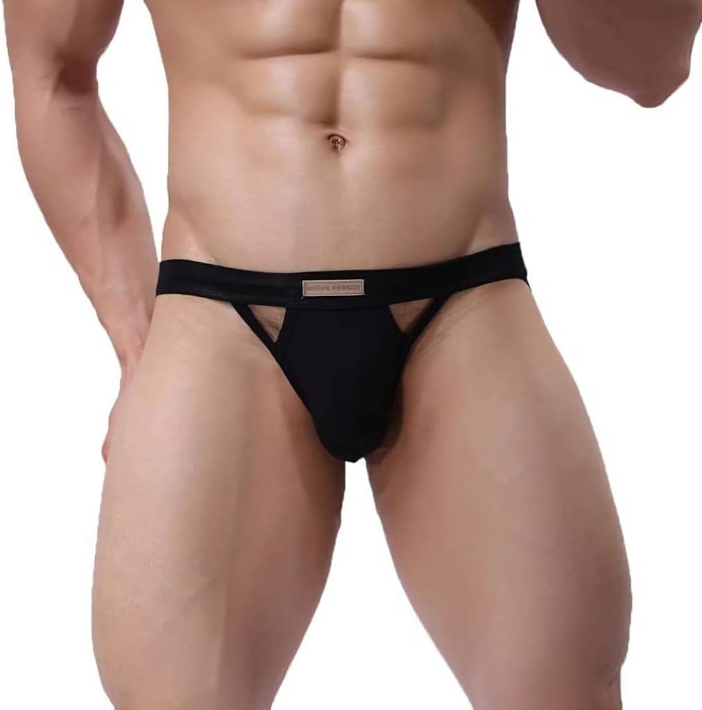 BRAVE PERSON Jock Straps for Men Jockstrap Athletic Supporters | Cotton Stretch Jock Strap Vasectomy Wideband Jockstraps for Mens Male Youth Jockstrap Underwear for Workout Gym Bike Sport