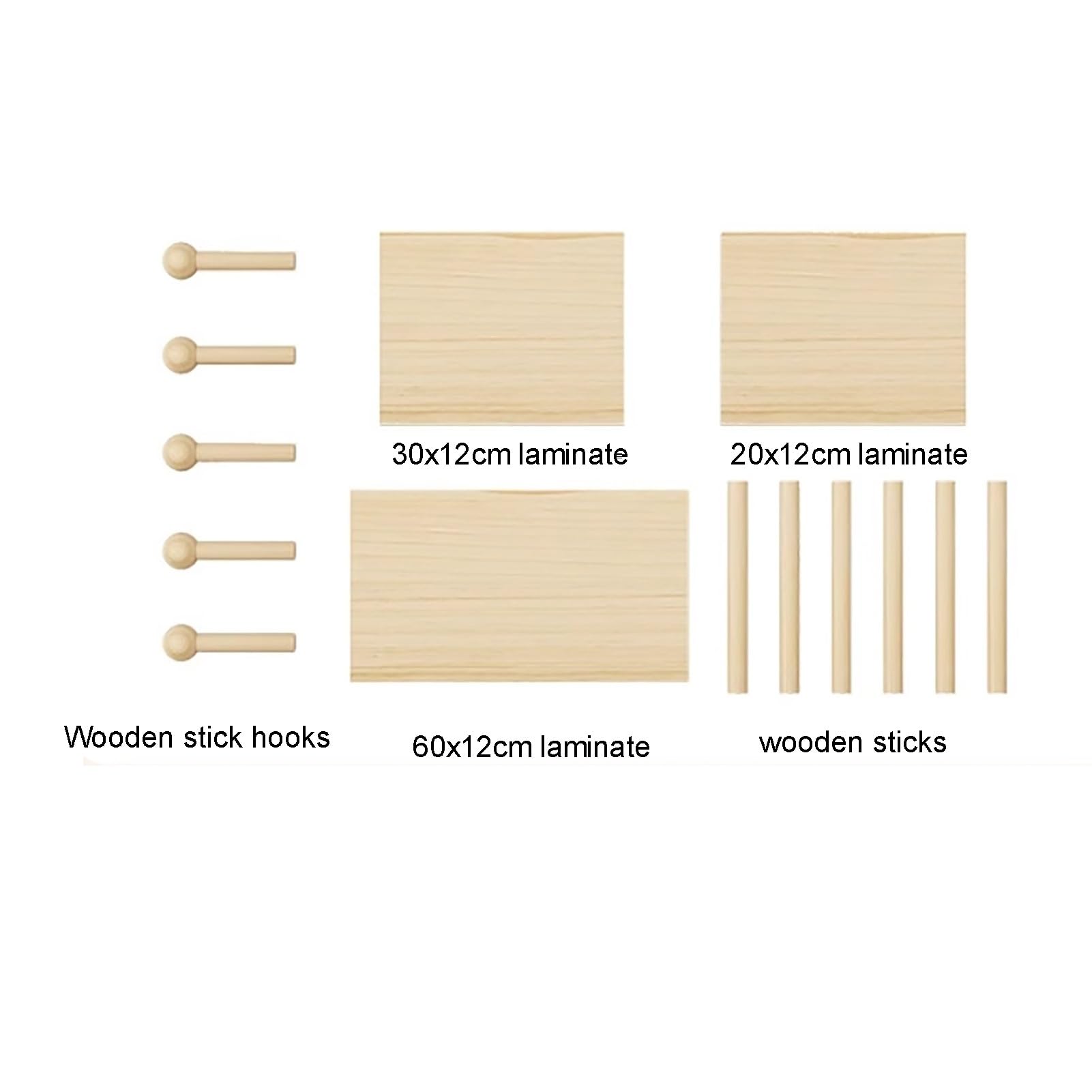Stecktafel-Wandaufbewahrungsset, Lochplatten-Wandregal, Stecktafel-Panel-Set, Stecktafel-Regal, Stecktafel-Wand-Organizer, hölzerne Stecktafel, modulare Display-Organisationsaufbewahrung (Fa