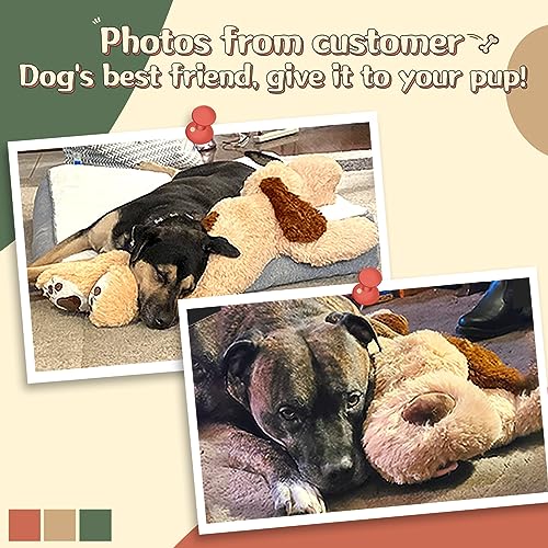 Morismos DOGPILLOW_80CM Puppy Dog Stuffed Animal Soft Plush Dog Pillow, Big Dog Plush Toy thumb #1
