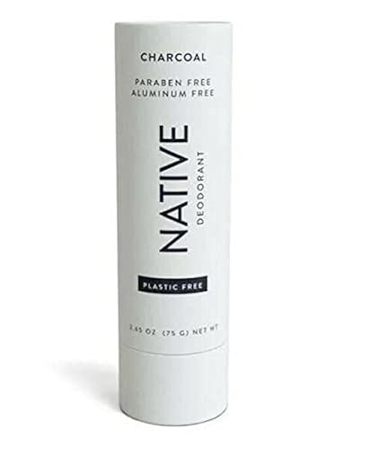 Native Desodorante de carbón libre de plástico 265 onzas