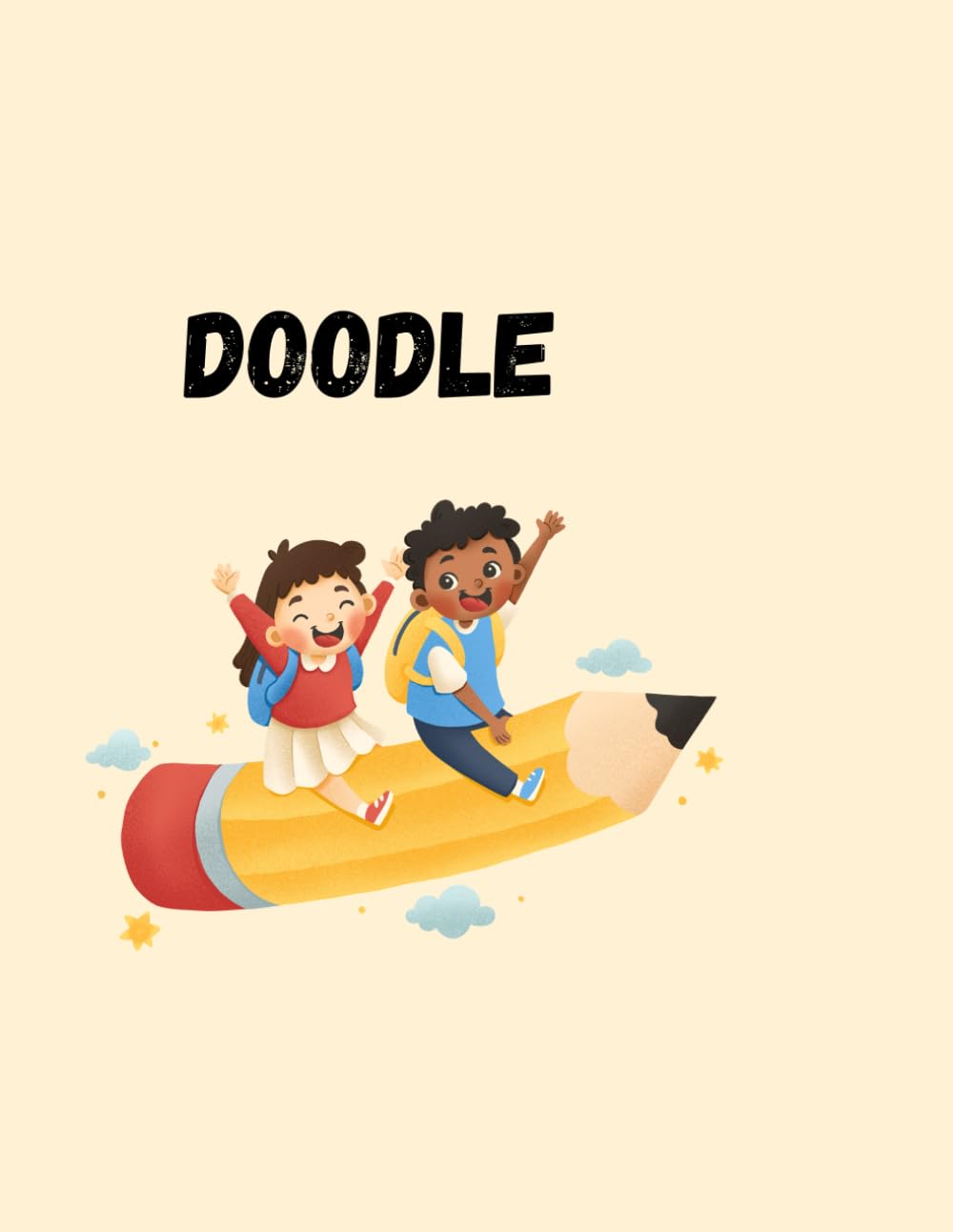 Doodle.: 48 Fun coloring pages for kids.