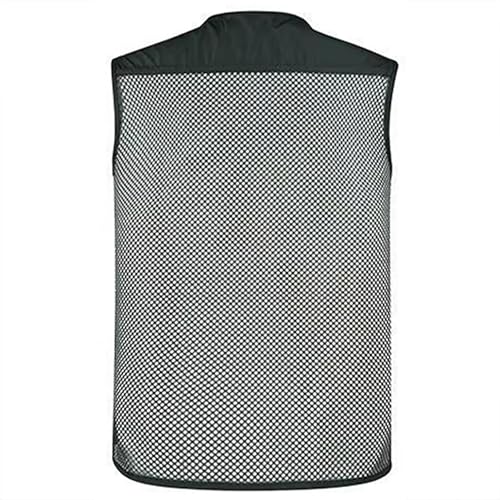 Men's Mesh Fishing Vests Photography Work Multi-Pockets Utility Waistcoat Outdoors Journalist's Sleeveless Jacket2