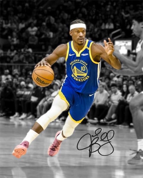 Ikonic Fotohaus Jimmy Butler Signed Photo Autograph Print Wall Art Home Decor