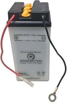 Origin 6N4A-4D Battery, Fits All Branded 6N4A-4D units, Sears 44115