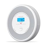 Protection 2 en 1 : obtenez une protection complète grâce à un seul détecteur de fumée et à un détecteur de monoxyde de carbone : les capteurs photoélectriques et électrochimiques de CO fonctionnent indépendamment pour vous avertir instantanément des niveaux dangereux de fumée ou de CO ; protège votre famille contre 2 menaces mortelles avec moins de tracas