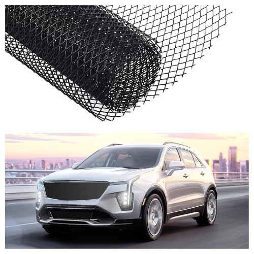Rhombic Hole Car Grill Mesh Shield 40"x13" Bumper Guard