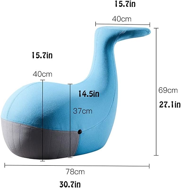 Minimalist Fashion Creative Children's Stools Household Plastic Small Stools, Cute Shoe-Changing Stools for Children and Adults for Bedroomcasual/Style a Blue