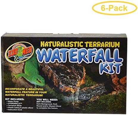 Zoo Med Naturalistic Terrarium Waterfall Kit Waterfall Kit - Pack of 6
