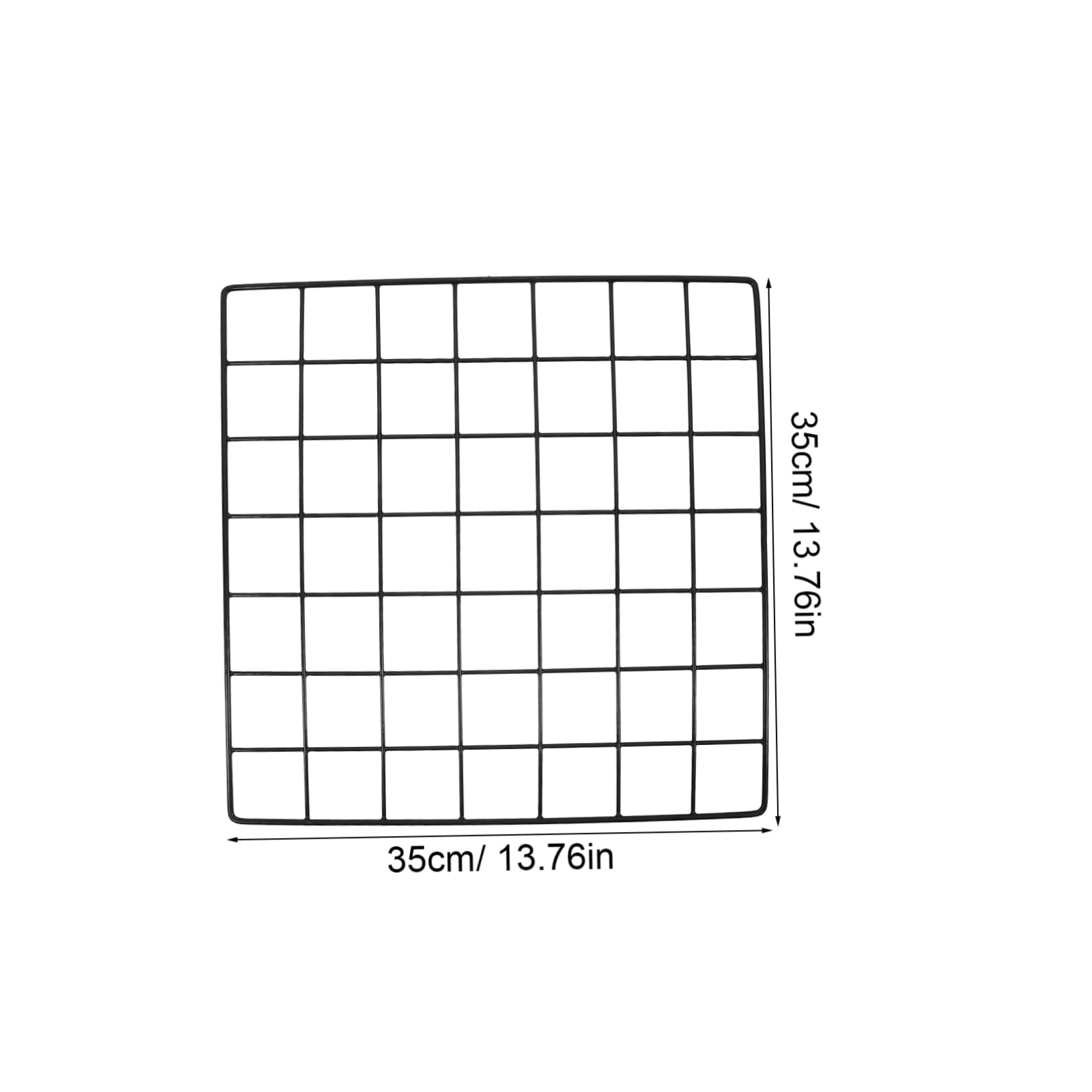 RORPOIR Decorative Wall Grid Iron Grid for Wall Wall Decorations Iron Net Adornment Pictures Organizer for Home