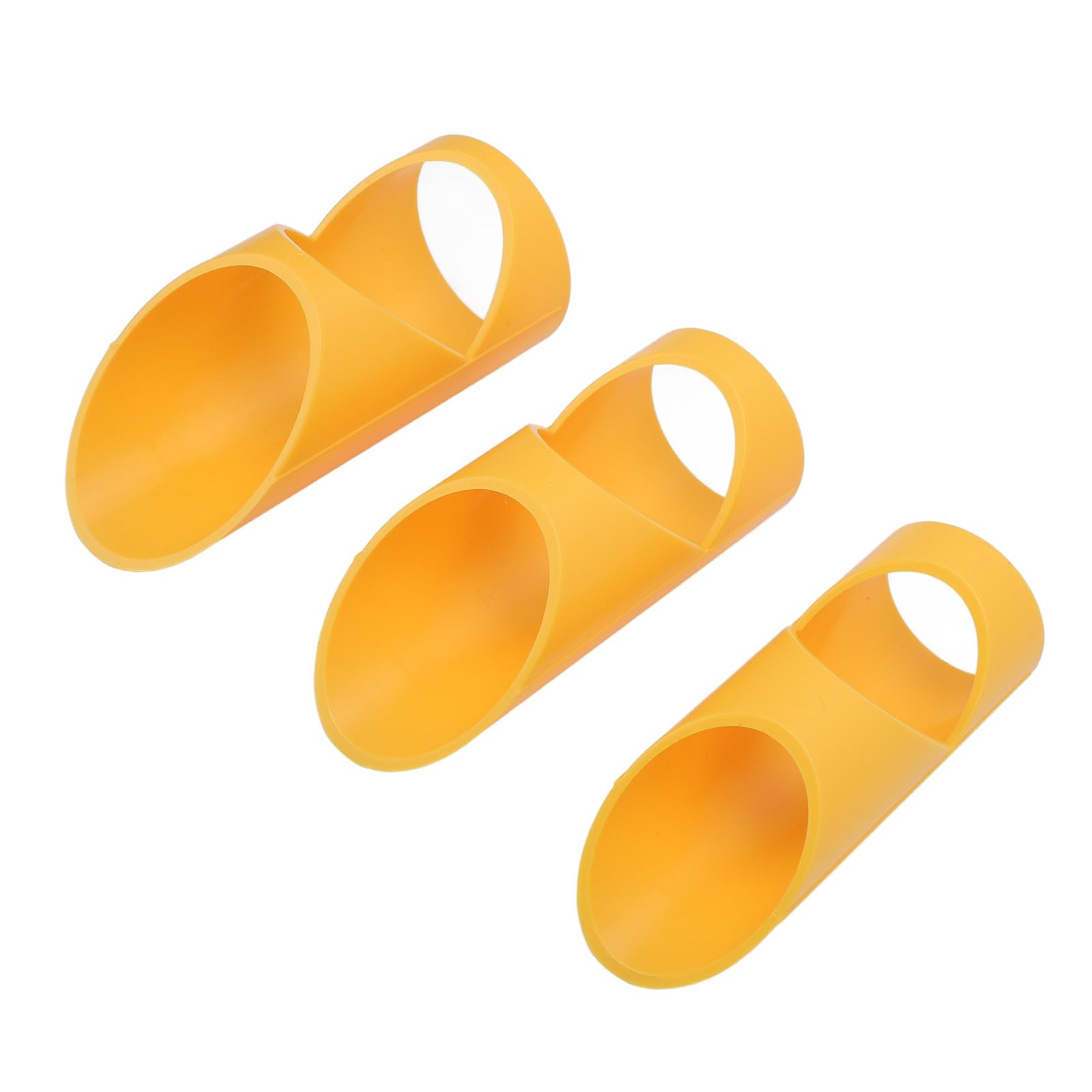 Foam Pipe Cutter, 3 Pcs Set Foam Pipe Cutter Tool ABS Foam Pipe Insulation Cutting for Pipe Insulation in Homes, Industries, Commercial Places (Yellow)