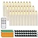 Produktbild 30er LED Kerzen,EXTSUD LED Weihnachtskerzen mit Batterien&Fernbedienung, IP64 Dimmbar Kerzenlichter Warmweiß Flammenlose Kerzen für Weihnachtsbaum,Weihnachtsdeko,Hochzeitsdeko,Geburtstags,Party