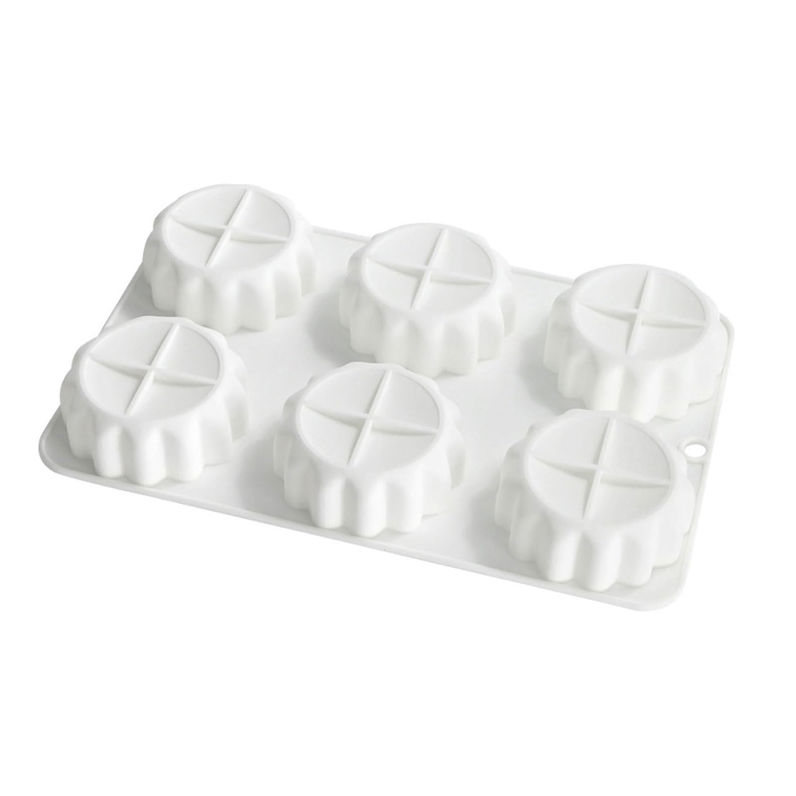 alloneslife Multipurpose Silicone Baking Cups for Tarts Mousses Cakes Candies Nonstick Easy Releases Dishwasher Safe Kitchen Tool Dishwasher Safe Baking Tool