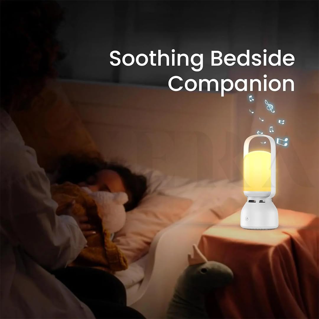 Overa Fashionable Outdoor Hand Lantern Night Type - C Charging Night Lamp Camping, Reading Light Rechargeable, Bluetooth Speakers with led Lantern for Men and Women Gift. 1