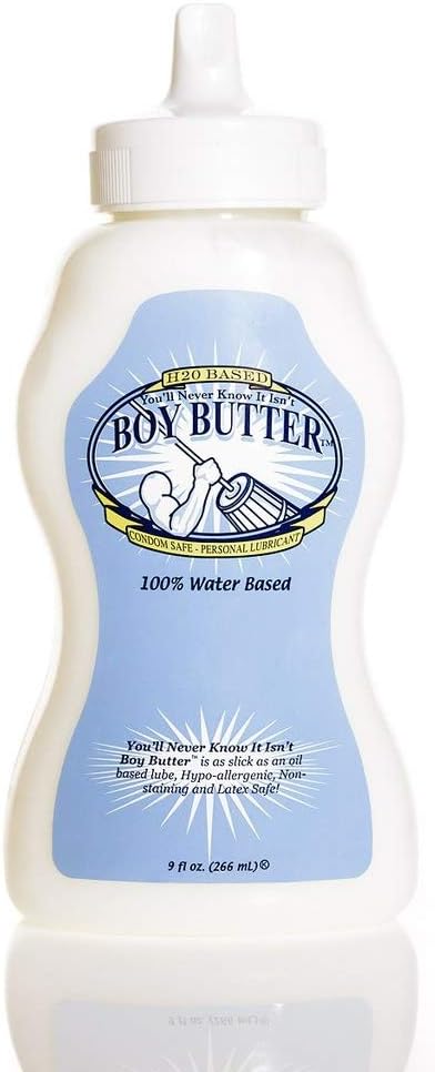 Boy Butter H2O - 9 fl oz squeeze bottle