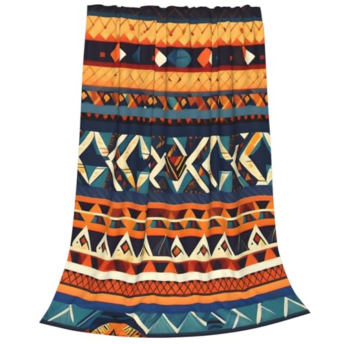 Couverture polaire en flanelle chaude légère et douce imprimé africain - 3
