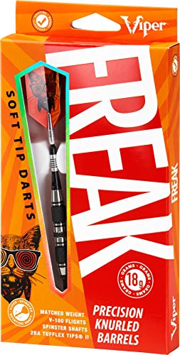 Viper 20-1002-18 By Gld Products Unisex Adult Viper The Freak Soft Tip Darts Triple Band 18 Grams thumb #8