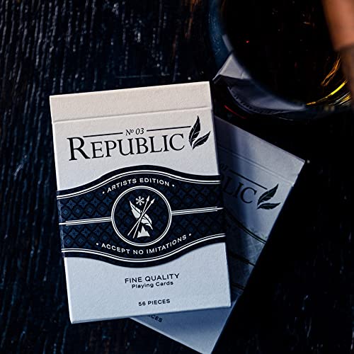Ellusionist Republic Artist (Black) Playing Cards Limited V3 Edition Poker Magic Collectible Deck By Ellusionist #TOP5