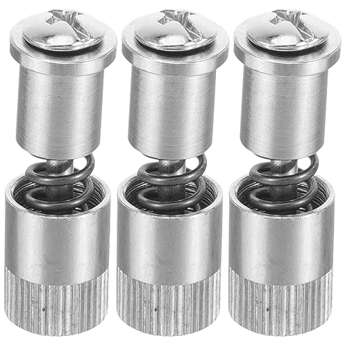 KONTONTY Viti di Ricambio Morsetto per Macchina da Cucire Morsetti a Molla per Piedini 3 Pezzi Stili Casuali per Cucito Fai da Te