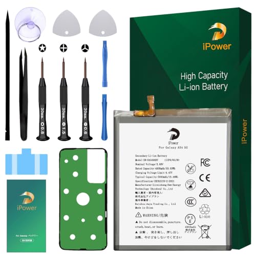 Amazon | iPower for Galaxy A54 5G バッテリー 容量4905mAh EB
