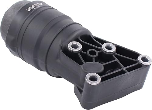 Miniatura 3 de NewYall Carcasa del filtro de aceite del motor 3.8L V6 para Hyundai Genesis 2012-2014, Genesis Coupe 2010-2016, Kia K900 2016-2017