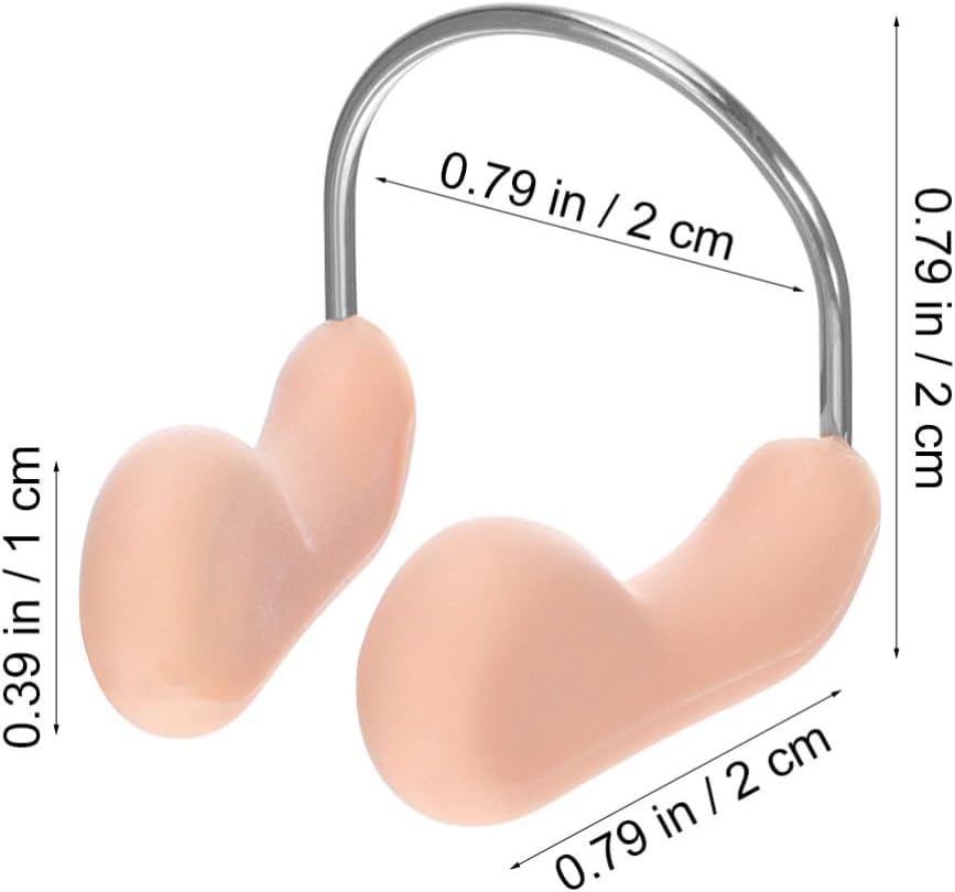 YARNOW Swimming Nose Clip Waterproof Junior Stopper Nose Plugs for Swimming Nasal Swimming Nose Protectors