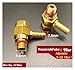 G1/8' 9Bar Safety Valve，Compatible For Coffee，Machine Boiler Steam Generator OPV Kit Various Coffee Makers Spare Parts(Safety valve)