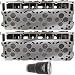 2 x NEW Improved 6.0 Ford Powerstroke Diesel LOADED Cylinder Head PAIR 03-07 No Core (18MM)