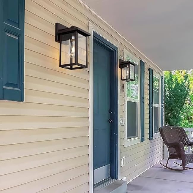 Oil Rubbed Bronze Outdoor Light Fixture Outdoor Wall Lantern 11 Inch