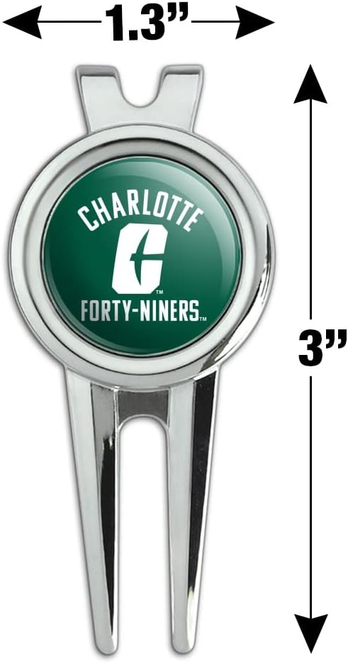 review GRAPHICS & MORE UNC Charlotte 49ers Logo Golf Divot Repair Tool and Ball Marker