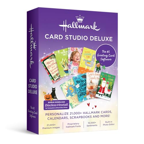 Hallmark Card Studio Deluxe - New version!