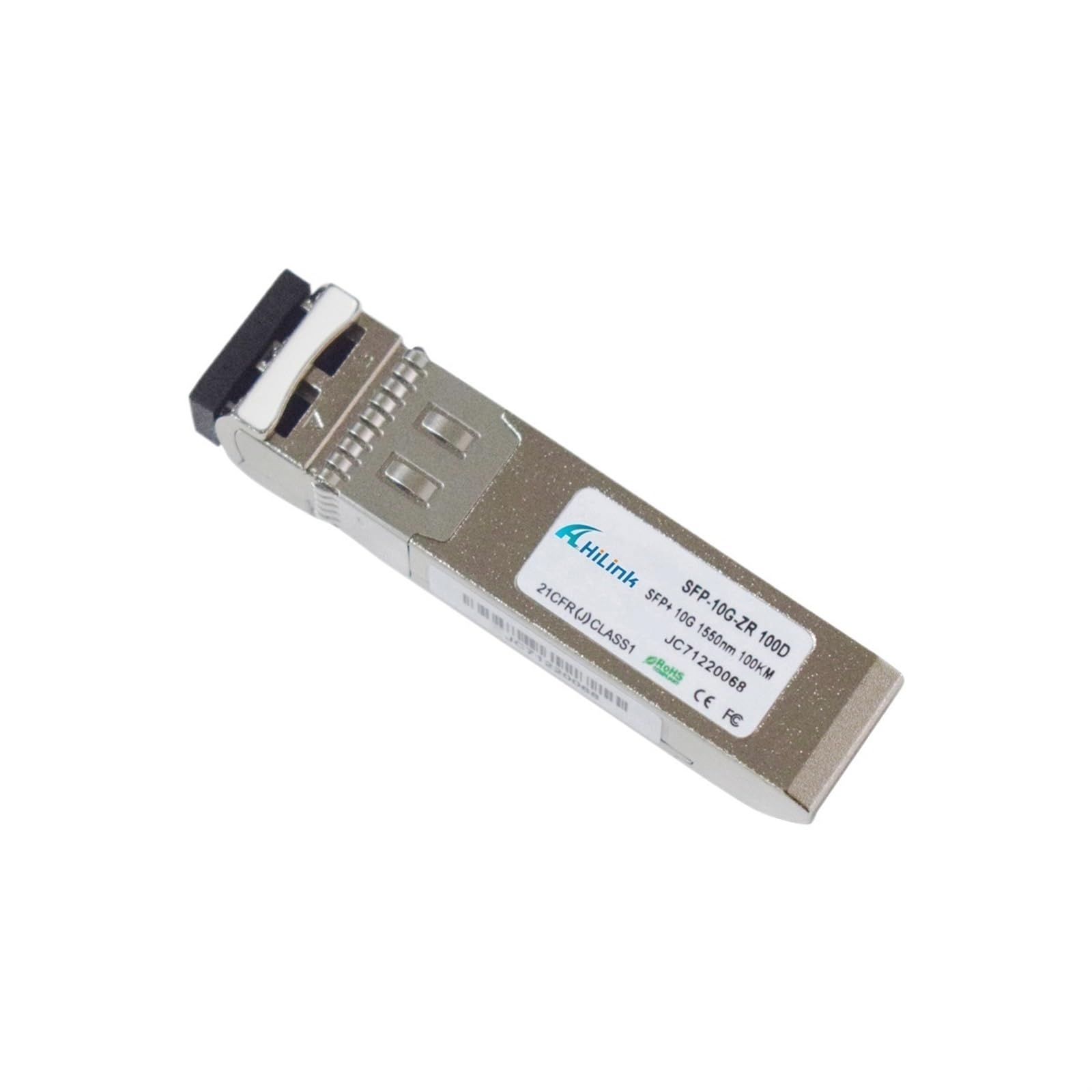 Transceptor óptico SFP+ ZR 100KM 10G ZR SFP monomodo 100KM 1550nm SMF(1 pc)