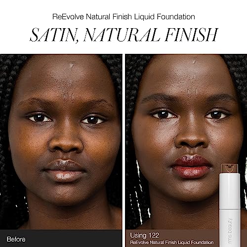 Rms Reevolve Refill For Liquid Foundation - 11 - Medium Coverage Face Makeup - Aloe Vera + Squalene Hydrating Foundation - Water Resistant & Skin Firming Makeup Base For Daily Wear (.98 Fl Oz) #TOP5