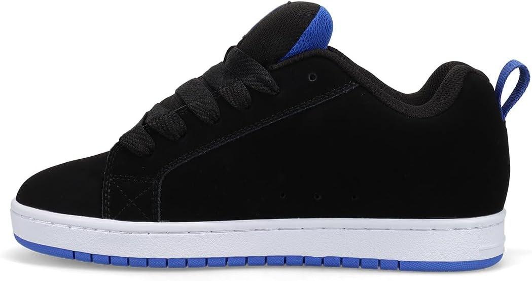 DC Shoes Men's Court Graffik Leather Sneakers