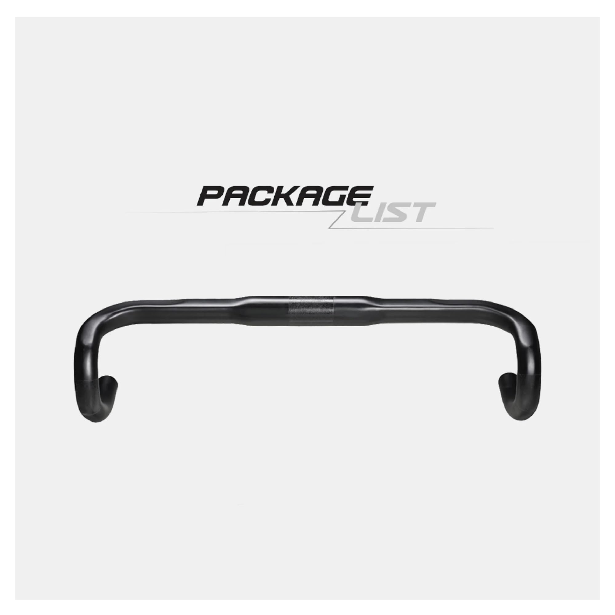 Manubrio Bici Manubrio in Fibra di Carbonio for Bici da Strada Drop Bar Manubrio for Bicicletta Manubrio for Bici da Strada 31.8mm 400/420mm Parti di Biciclette Nero UD