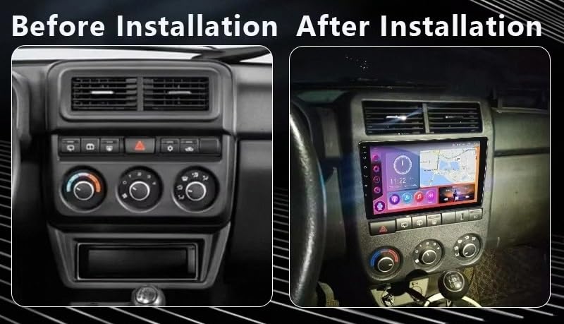 Traceur GPS Voiture LADA NIVA 2022 Écran Android 4 Nuclear avec Entrée Caméra - 3