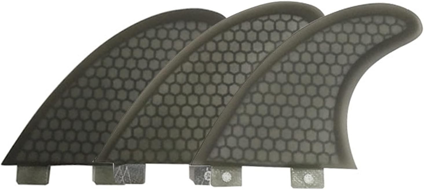 Surfing Fins Surfing Fin Three-Piece Professional Surfboard Accessories Honeycomb Rudder Surfboard Fin Surfing Tail Fin