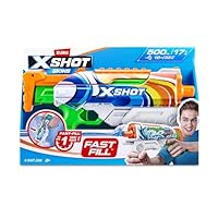 Zuru XSHOT Fast Fill Skins Water Gun - Hyperload Water Blaster