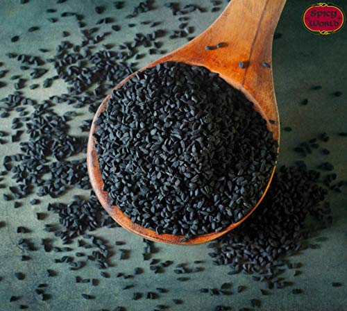 Kalonji Seeds 7 Oz | Resealable Bag | Whole Black Seed, Nigella Sativa, Black Cumin | By Spicy World #TOP5