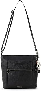 Sakroots womens Arcadia Recycled Crossbody, Black, One Size US