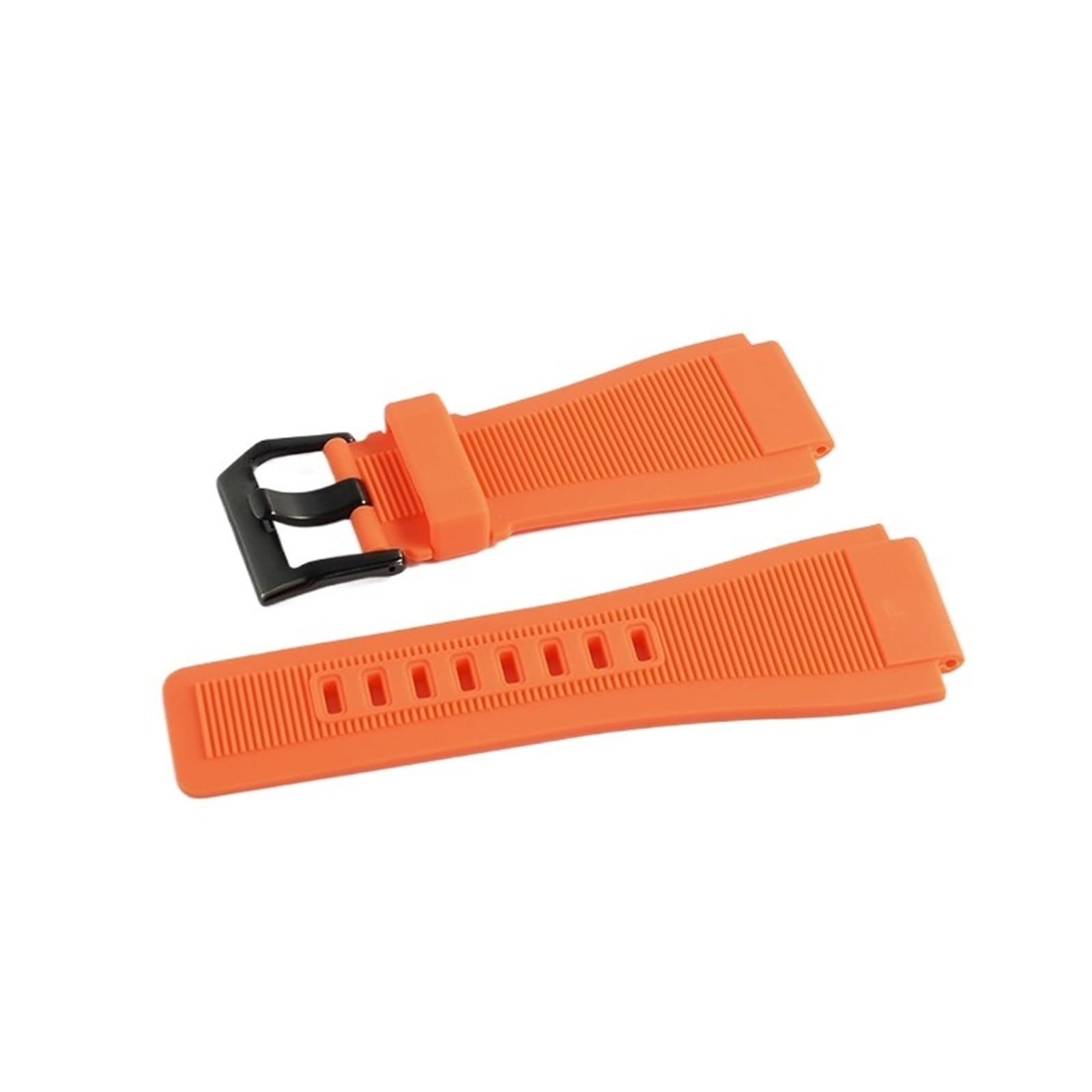 INEOUTStraps 24mm Compatible With Bell &Ross BR-01 BR-03 Silicone Watch Band With Tool
