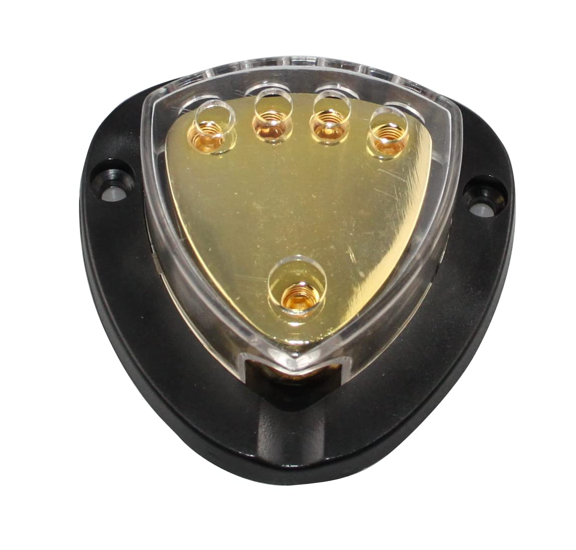 YONGJIANGXIA Power Ground Distribution Block 1X4GA in 4X8GA Out Amp Install Car Audio Parts SKPD-03G