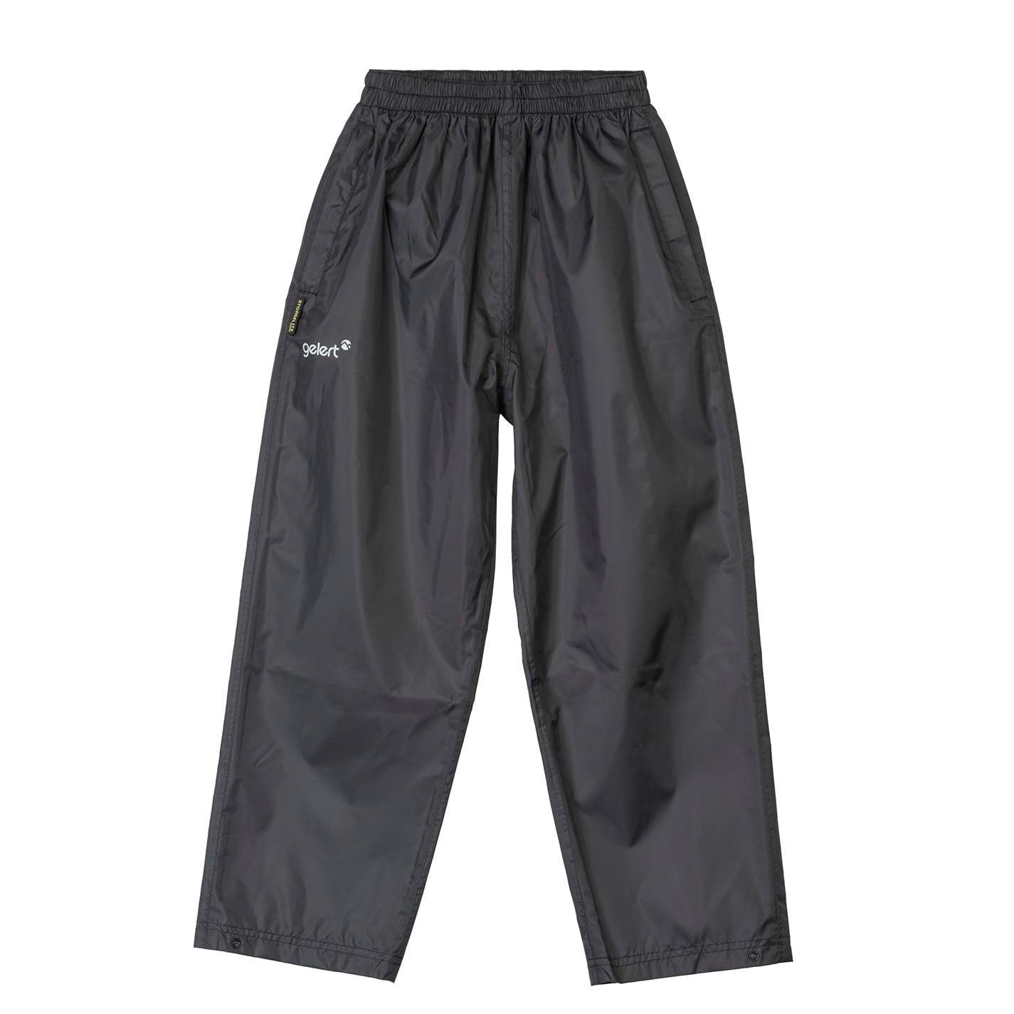 Gelert Boys Packaway Waterproof Trousers Pants Black 13 Yrs