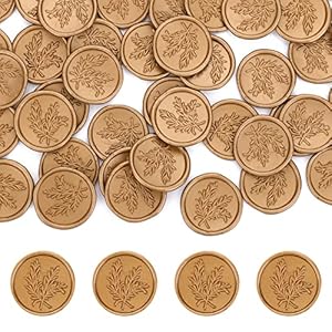 Grevosea 30 Stück Wachssiegel Aufkleber Grevosea-623