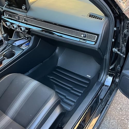 Floor Mats for Honda Civic Hybrid Sedan & Hatchback (2025-2026) by Mat Up!