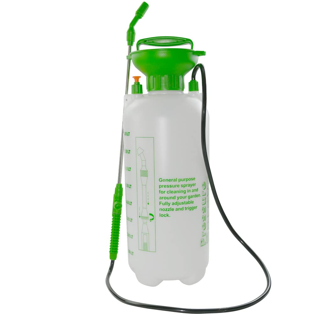 Armo® Garden Sprayer 5 litre Pressure Sprayer Pump Action, Weed Killer,Water Pump Sprayer, Ideal with Pesticides, Insecticides, Fungicides (5L) — view 2
