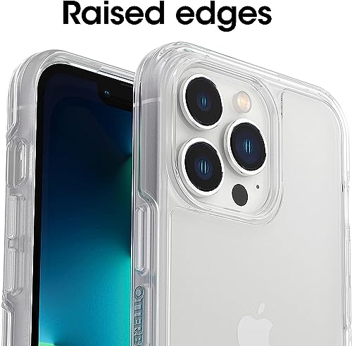 OtterBox iPhone 13 Pro (Only) - Symmetry Clear Series Case - Zebra Silver - Ultra-Sleek - Wireless Charging Compatible - Raised Edges Protect Camera & Screen - Non-Retail Packaging by OtterBox - Image 4